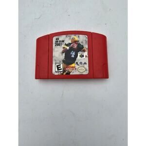 NFL QB Club 2001 Nintendo 64 N64 Cartridge Only Authentic / Tested - (See Pics)